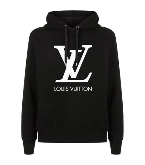 black and white louis vuitton hoodie|Louis Vuitton black sweater.